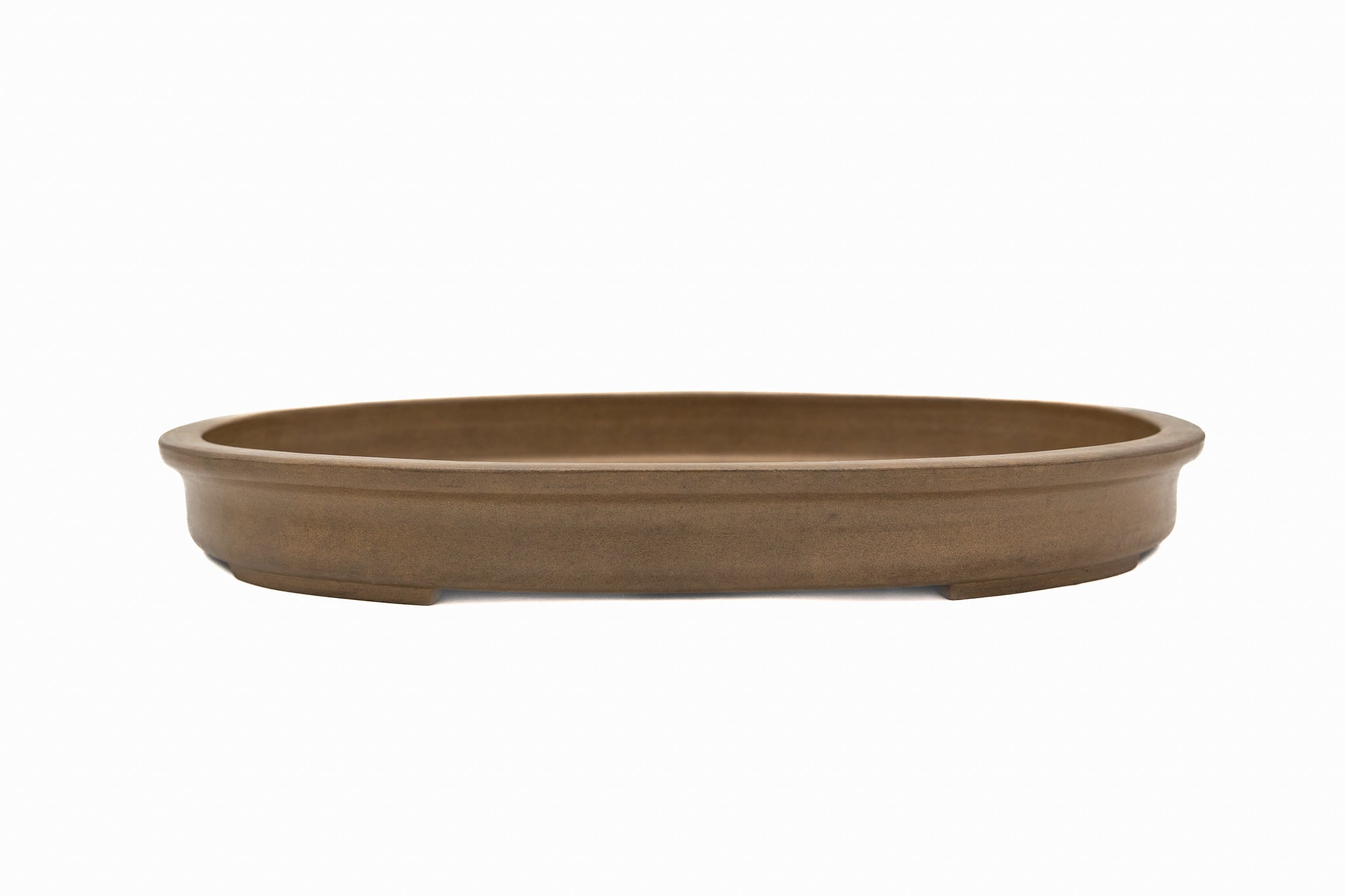 Grande vaso ovale per bonsai – Smaltato, con bordo spesso svasato e angoli lisci. Grande vaso ovale per bonsai – Smaltato, con bordo spesso svasato e angoli lisci.